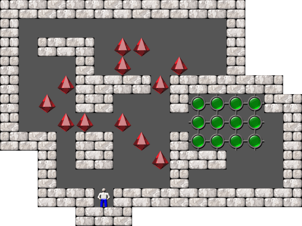 Sokoban Jean-Pierre Kent level 48